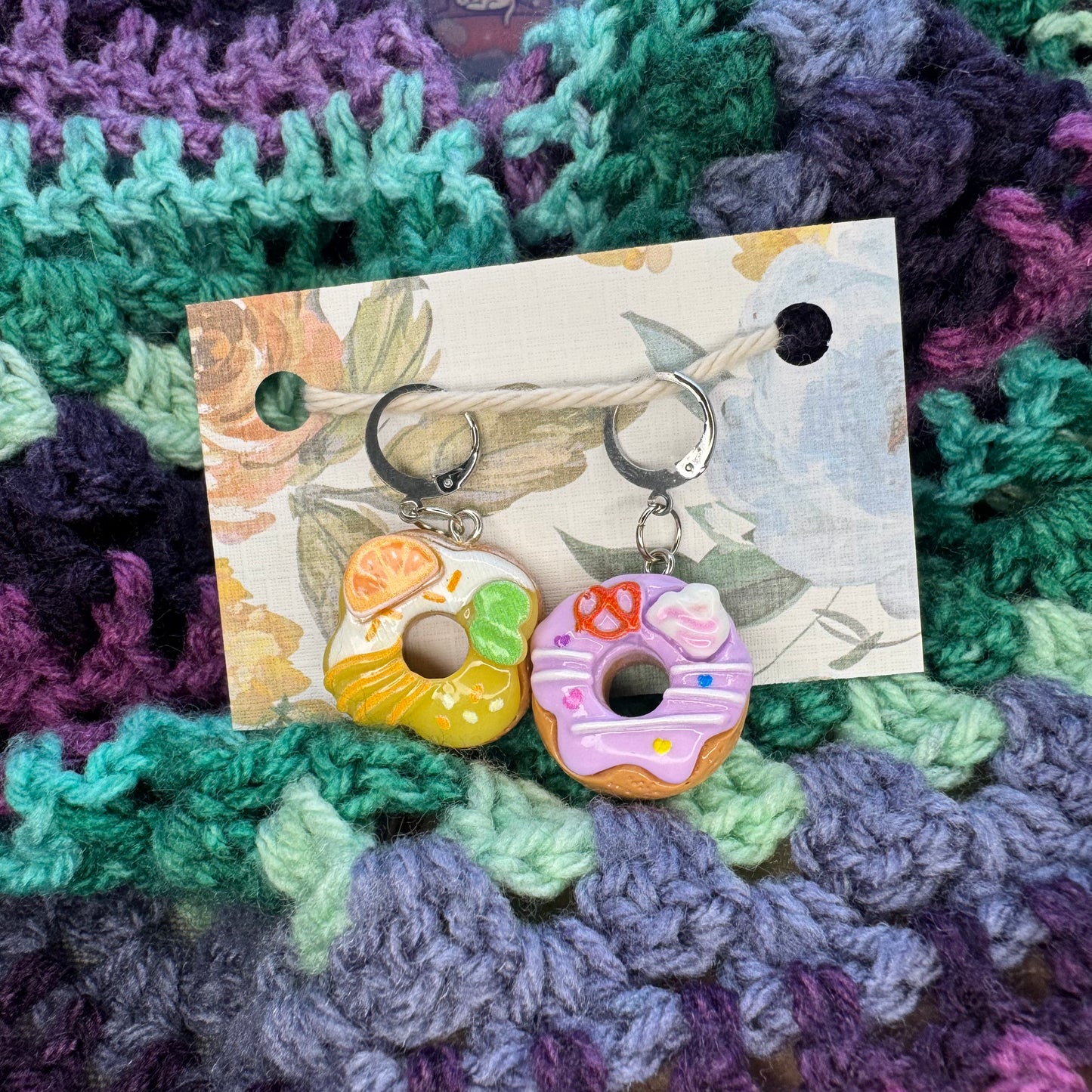 Donut Stitch Markers | 2 pack