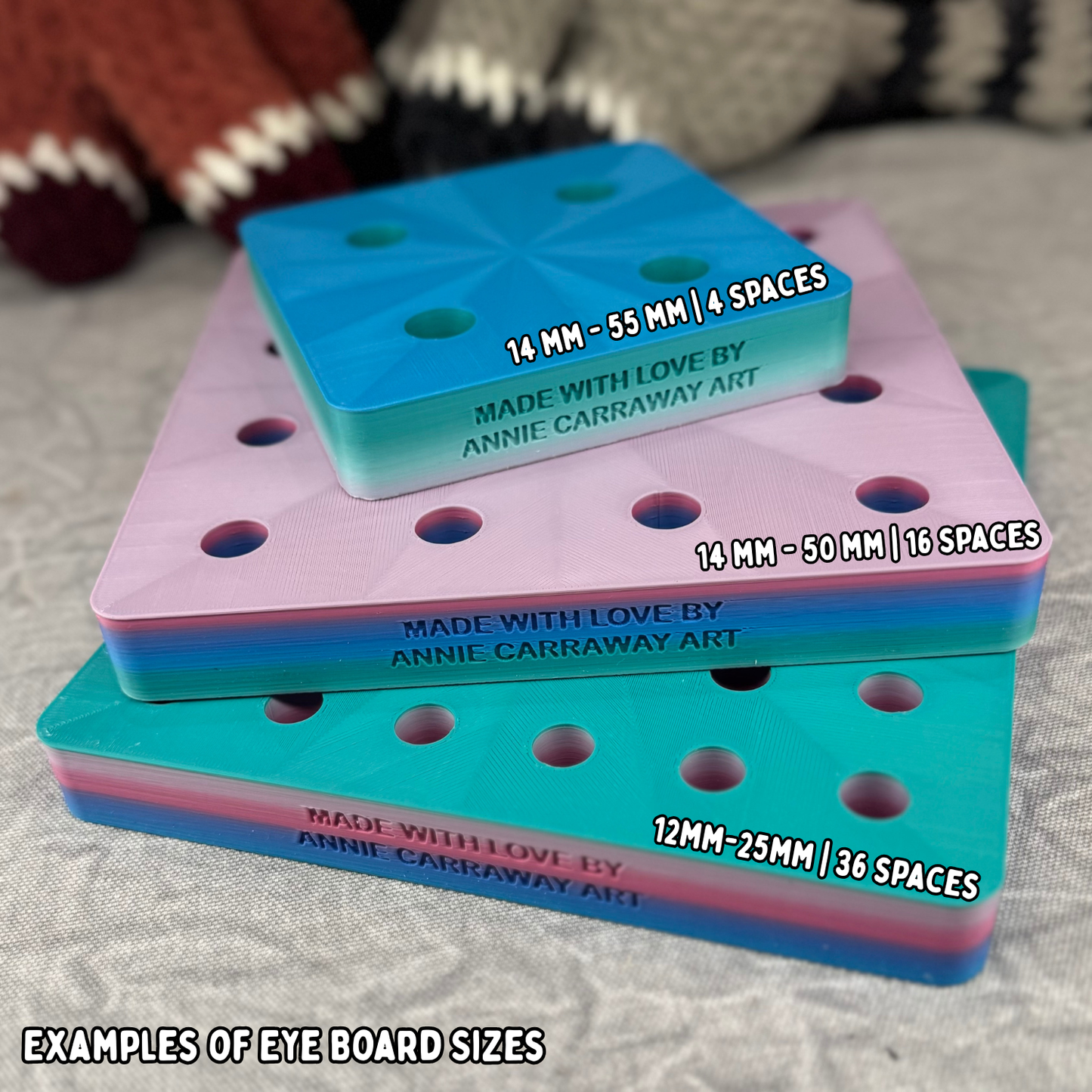 *Discount* Slightly Defective Mystery Color | Safety Eye Organizer Board