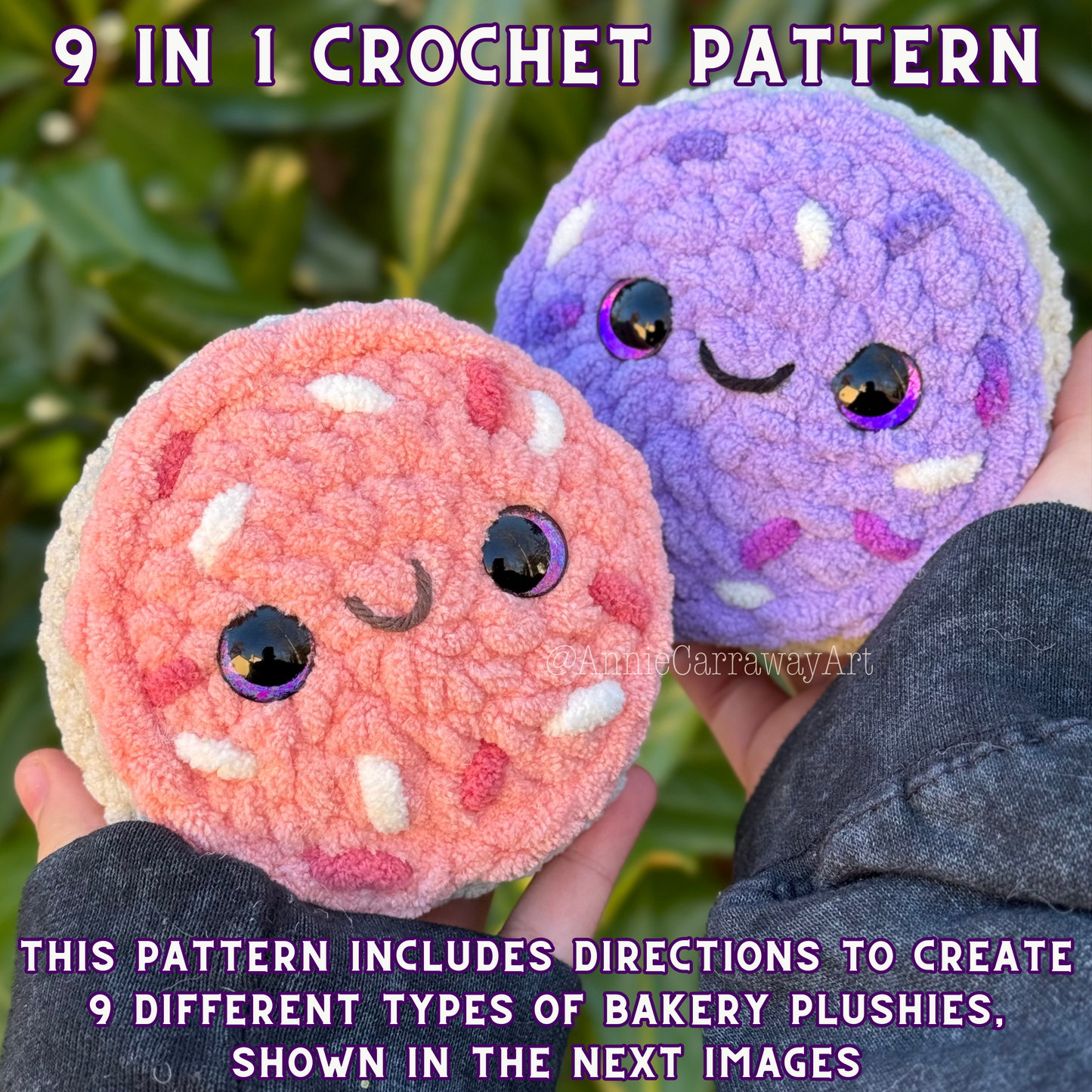 Bakery Friends Plushies Crochet Pattern