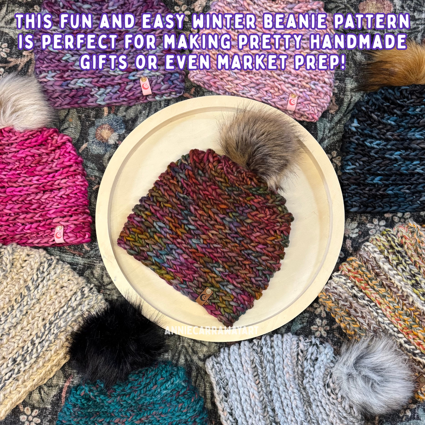 Daybreak Beanie Crochet Pattern | Digital Download