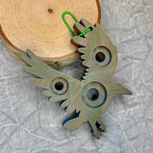 Safety Eye Tool | Raven | Malachite