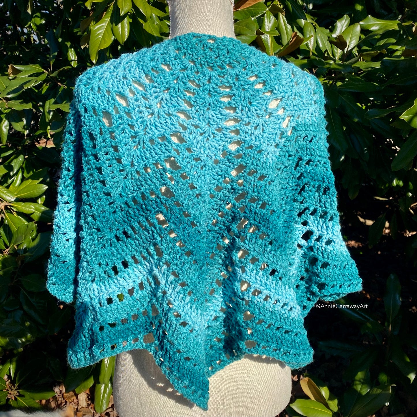 Ocean Shawl | Acrylic