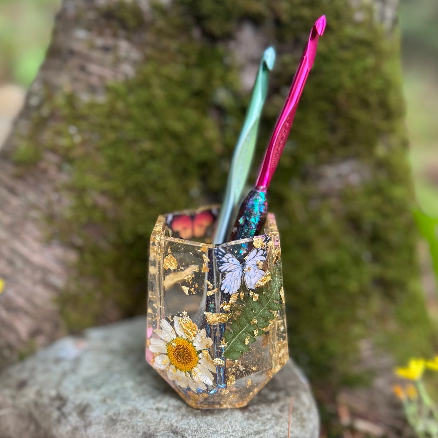 Butterfly Crochet Hook Holder | Number 2
