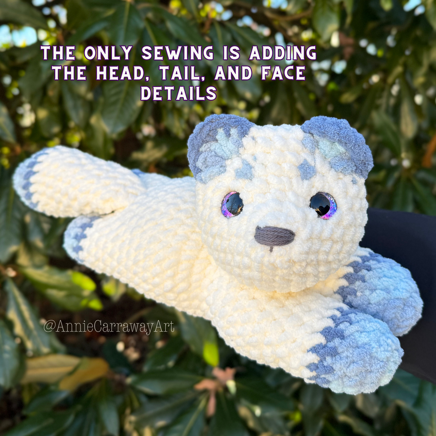 Fox + Wolf Plushie Crochet Pattern Bundle