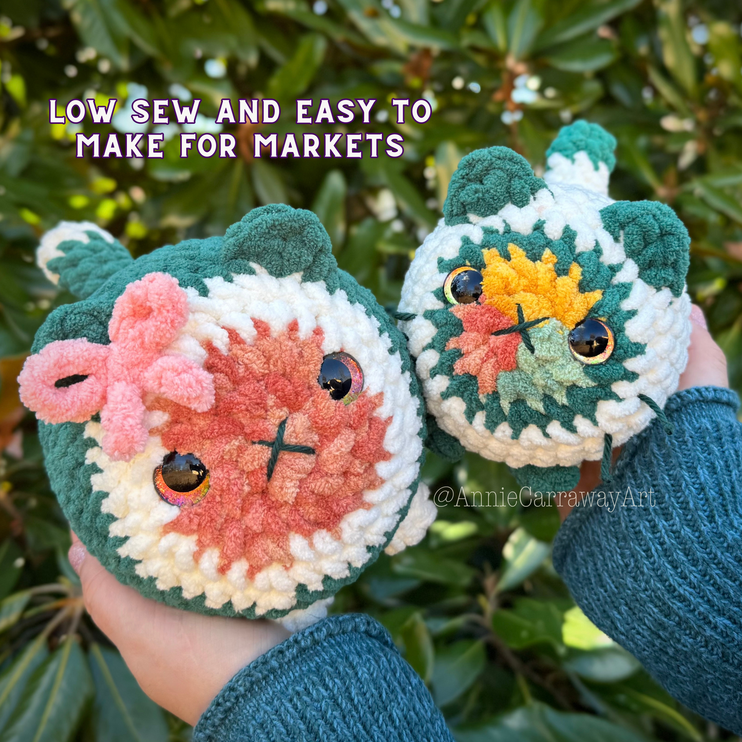 Sushi Cats + Friends Crochet Pattern Bundle