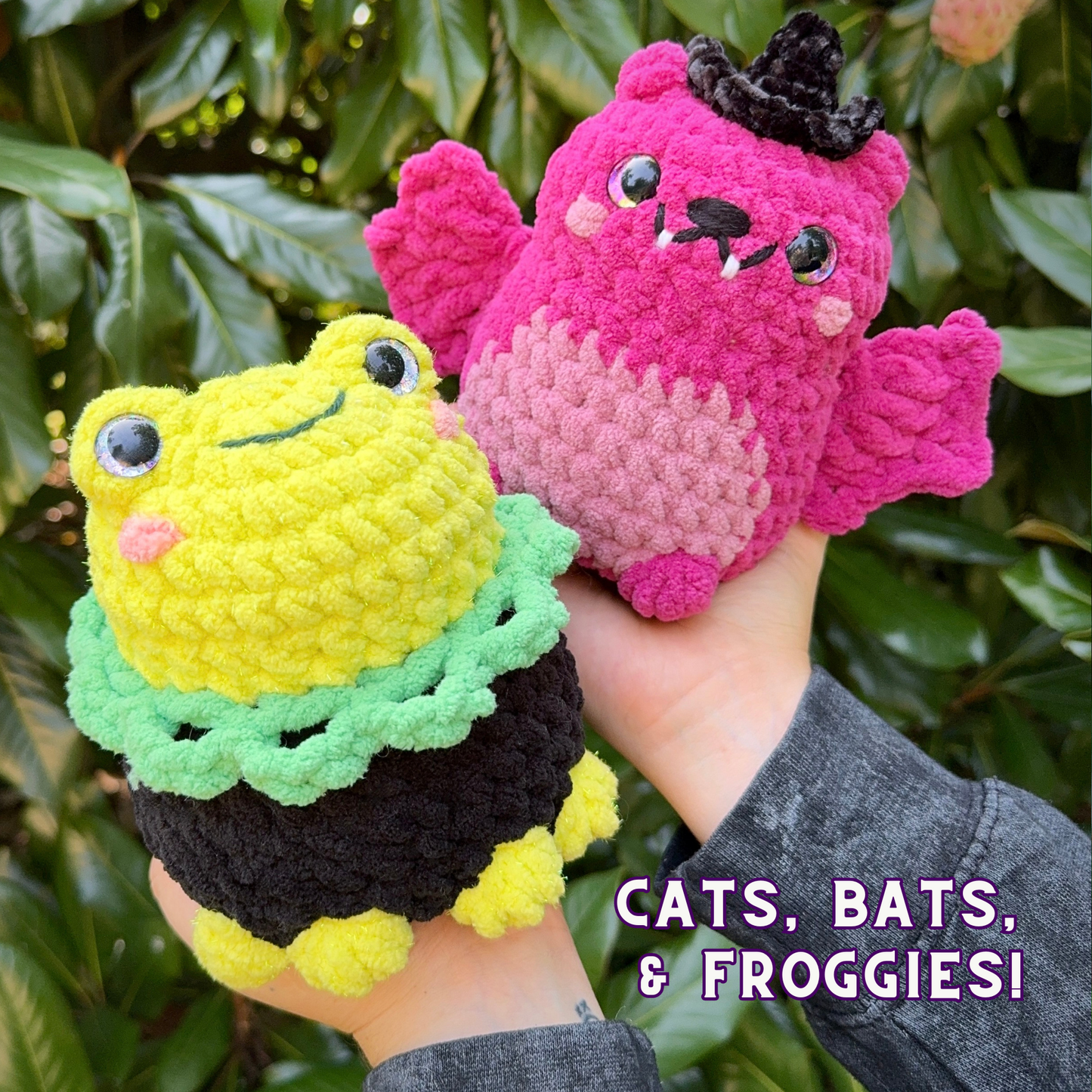 Spooky Friends Plushies Crochet Pattern