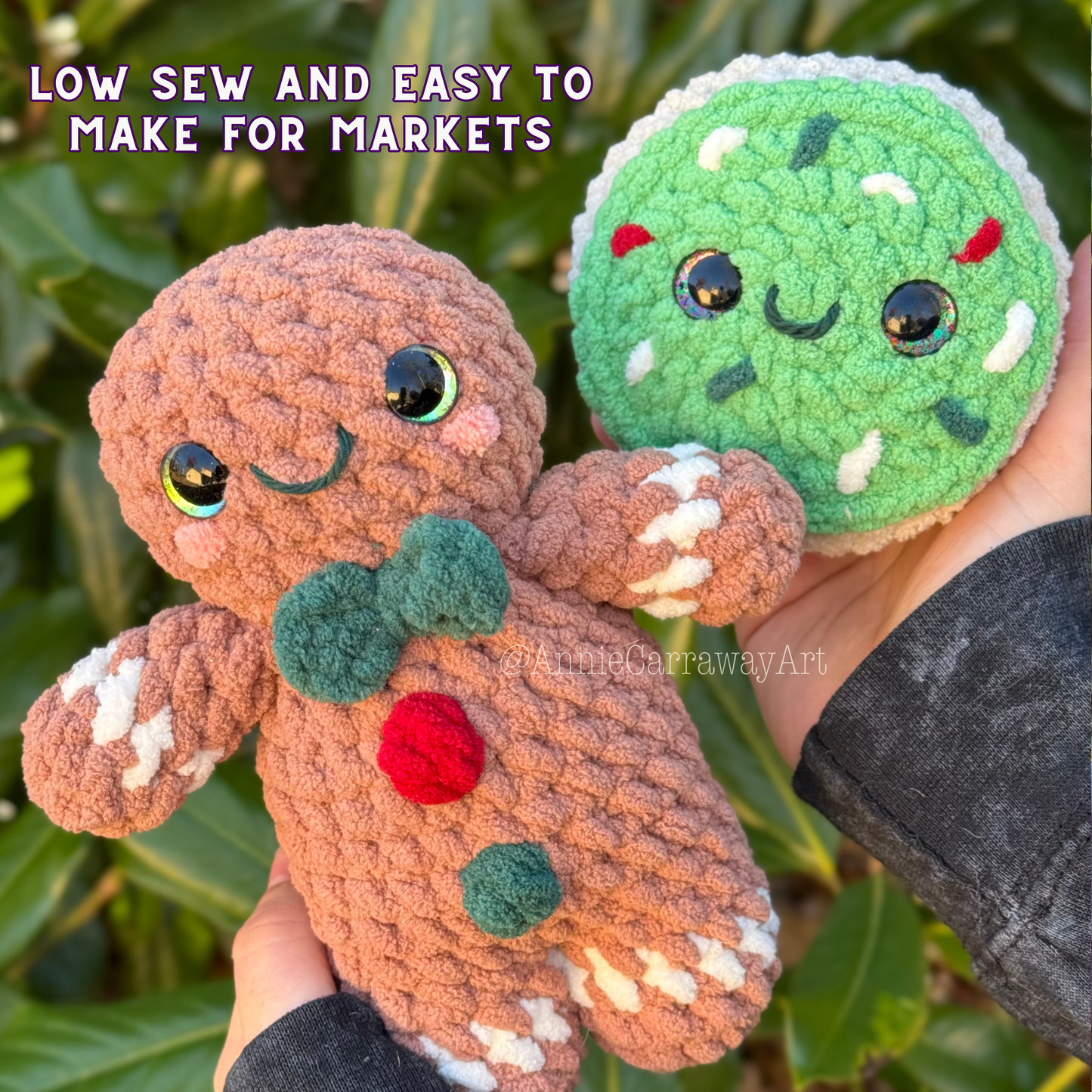 Bakery Friends Plushies Crochet Pattern