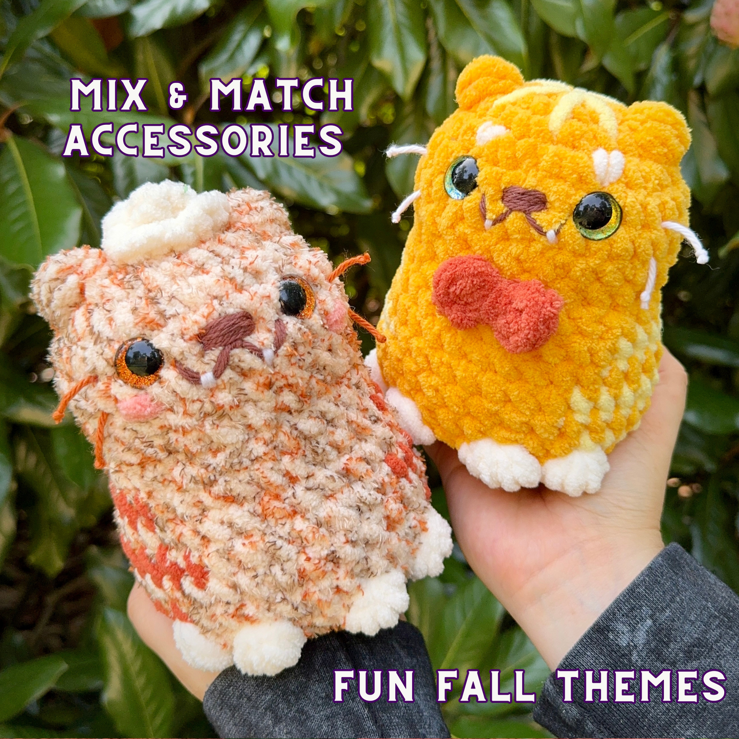 Spooky Friends Plushies Crochet Pattern