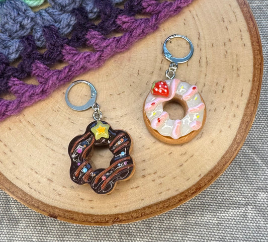 Donut Stitch Markers | 2 pack