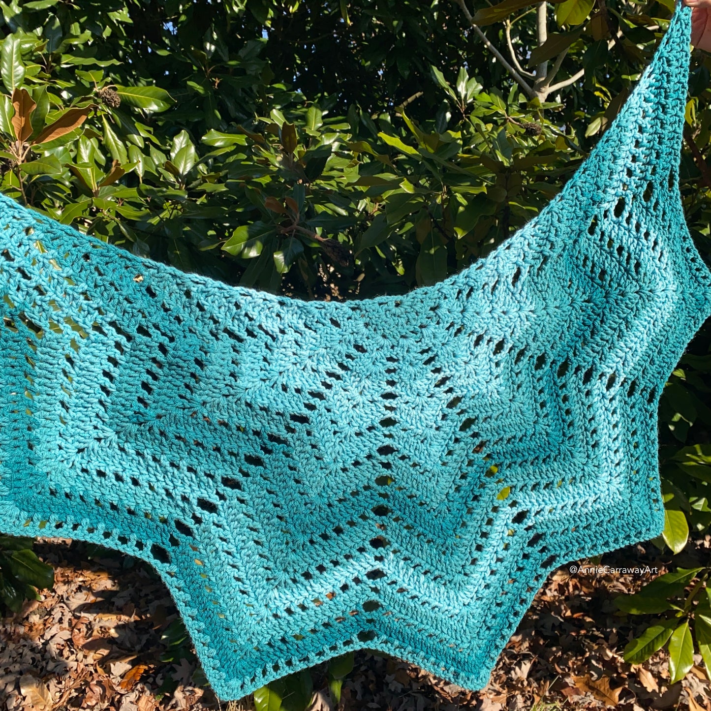 Ocean Shawl | Acrylic