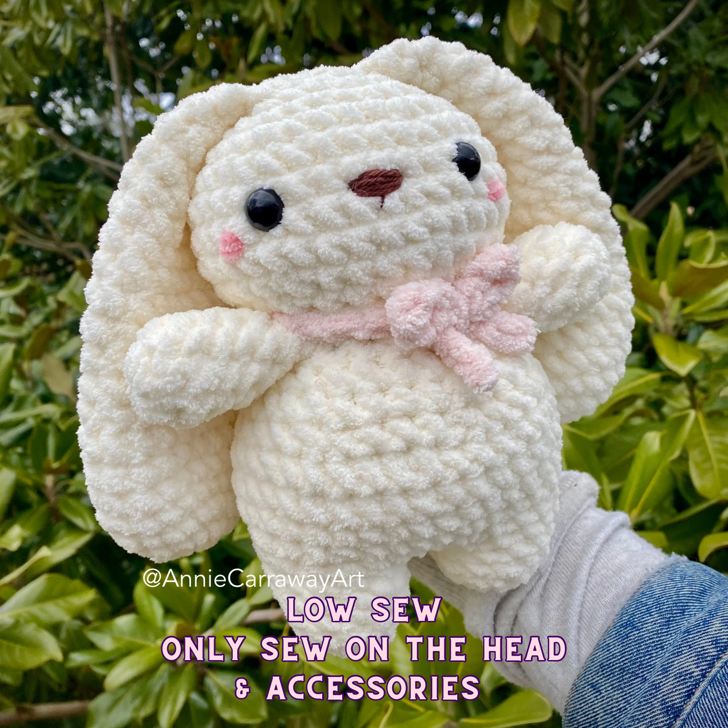 Sweet Bunny Plushies Crochet Pattern