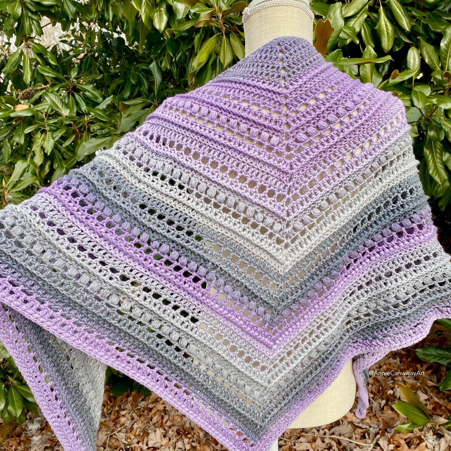 Periwinkle Shawl | Cotton