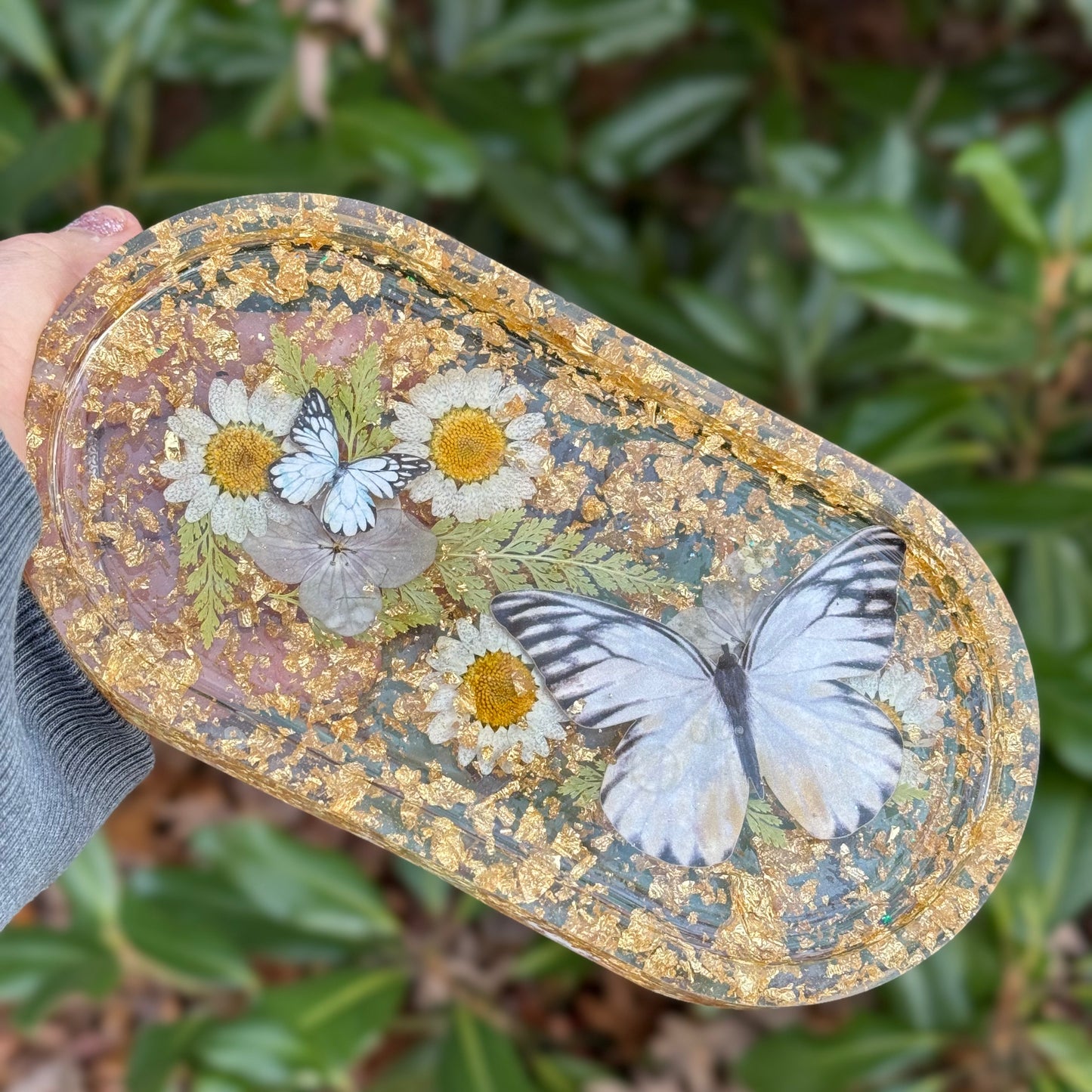 Sunshine Butterfly Trinket Tray