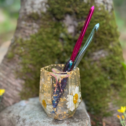 Butterfly Crochet Hook Holder | Number 6