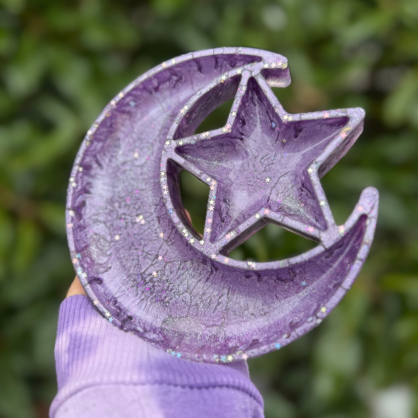 Amethyst Moon Tray