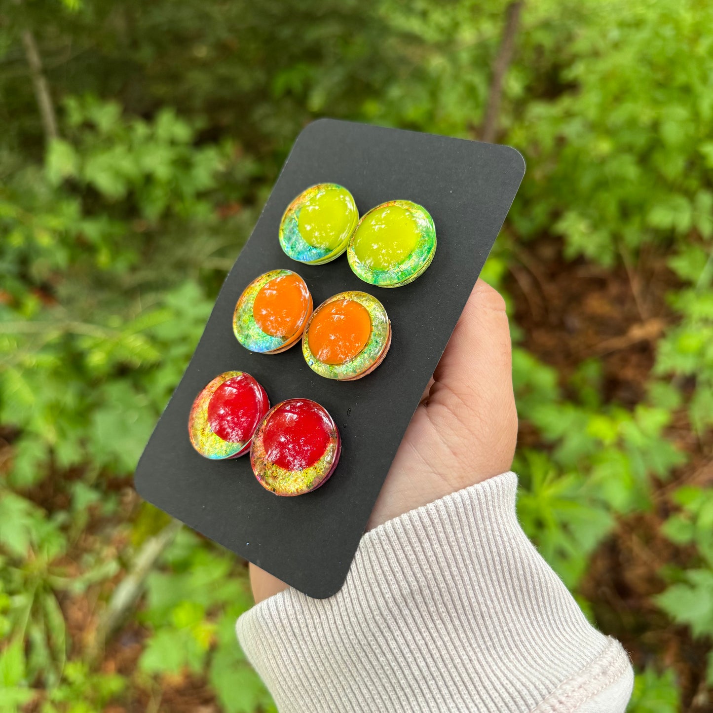 Hand Painted Kawaii Eyes | 25mm | Set 1