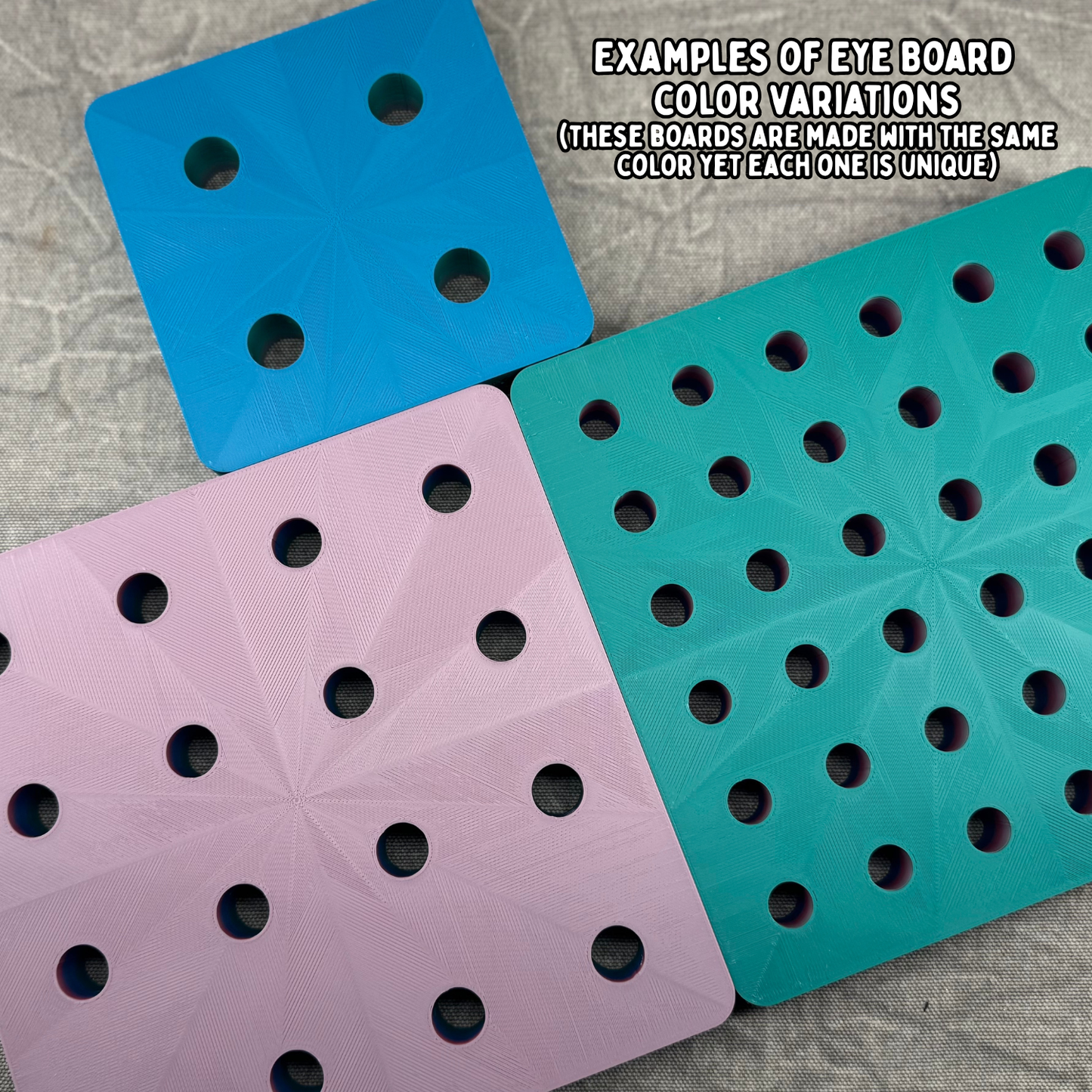 *Discount* Slightly Defective Mystery Color | Safety Eye Organizer Board