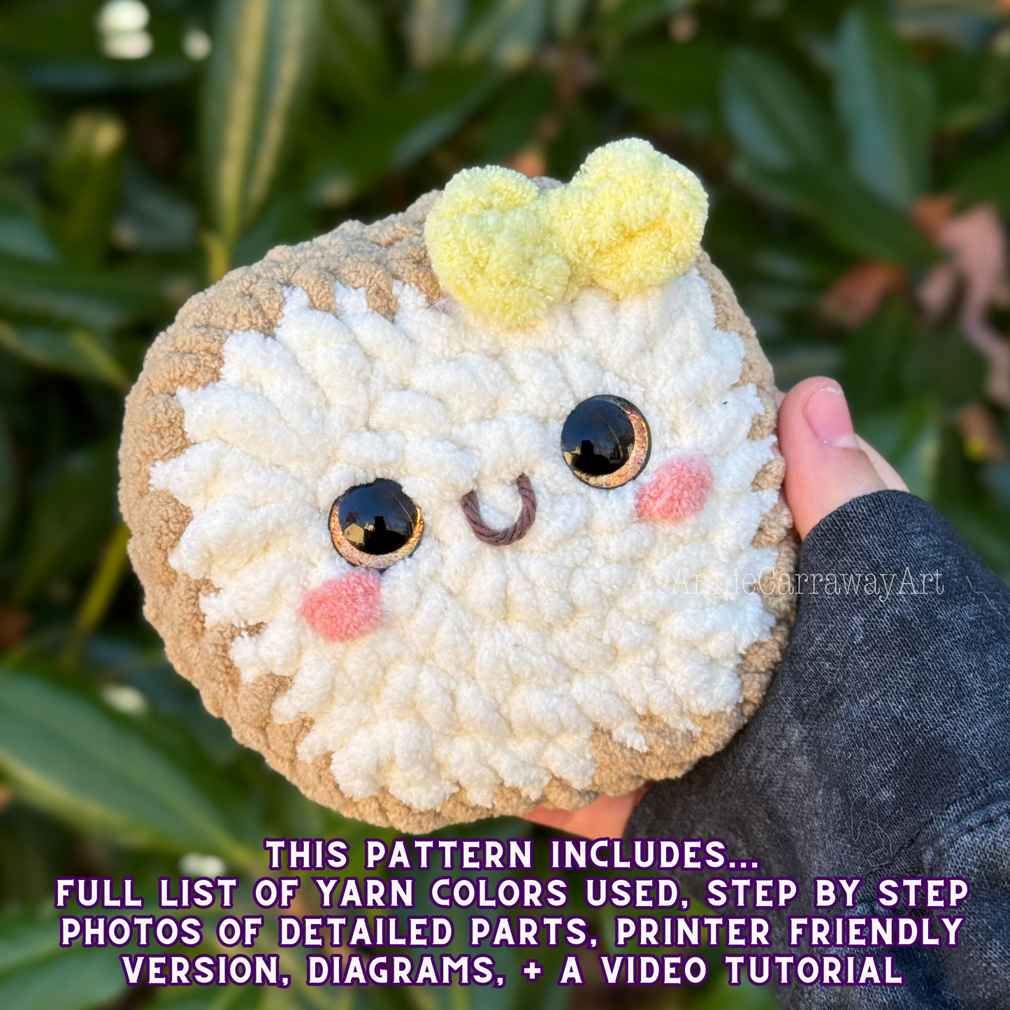 Bakery Friends Plushies Crochet Pattern