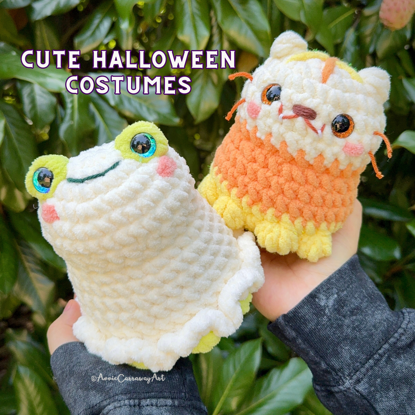 Spooky Friends Plushies Crochet Pattern