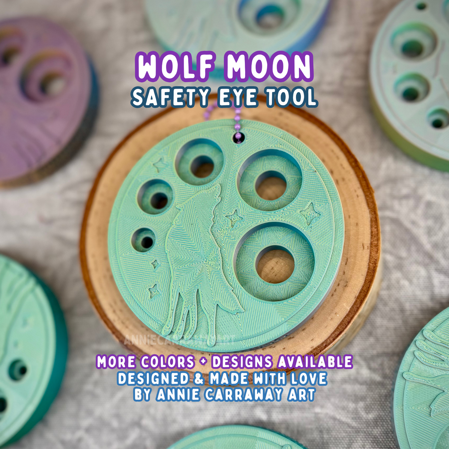 Safety Eye Tool | Wolf Moon