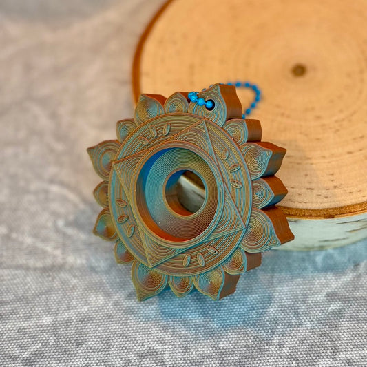 Safety Eye Tool | Mandala | Malachite