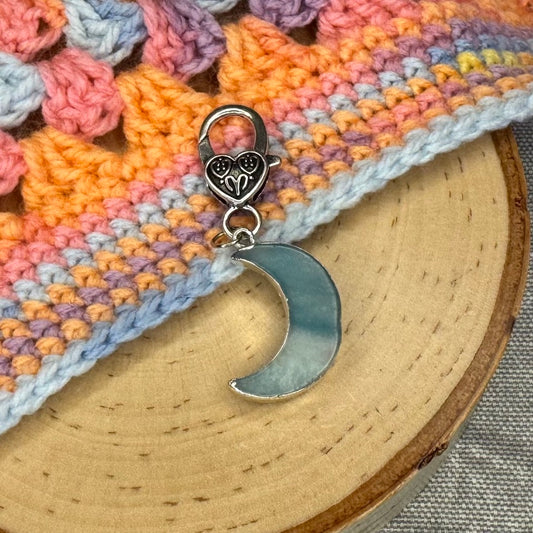 Stone Moon Stitch Marker | 1 pack