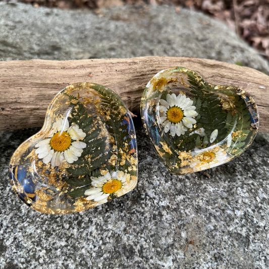 Blue Butterfly Heart Dish