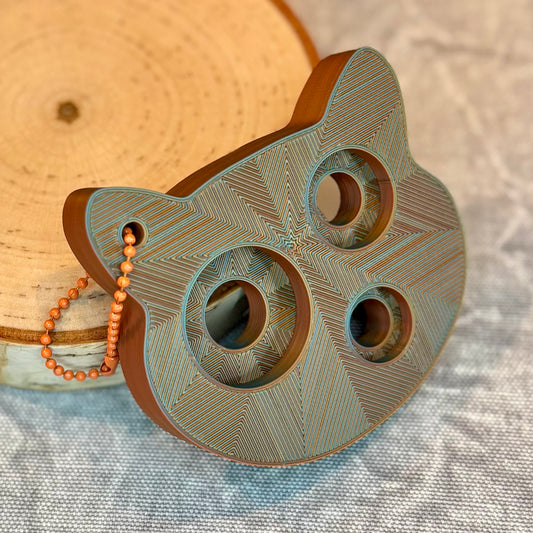 Safety Eye Tool | Kitty Cat | Malachite