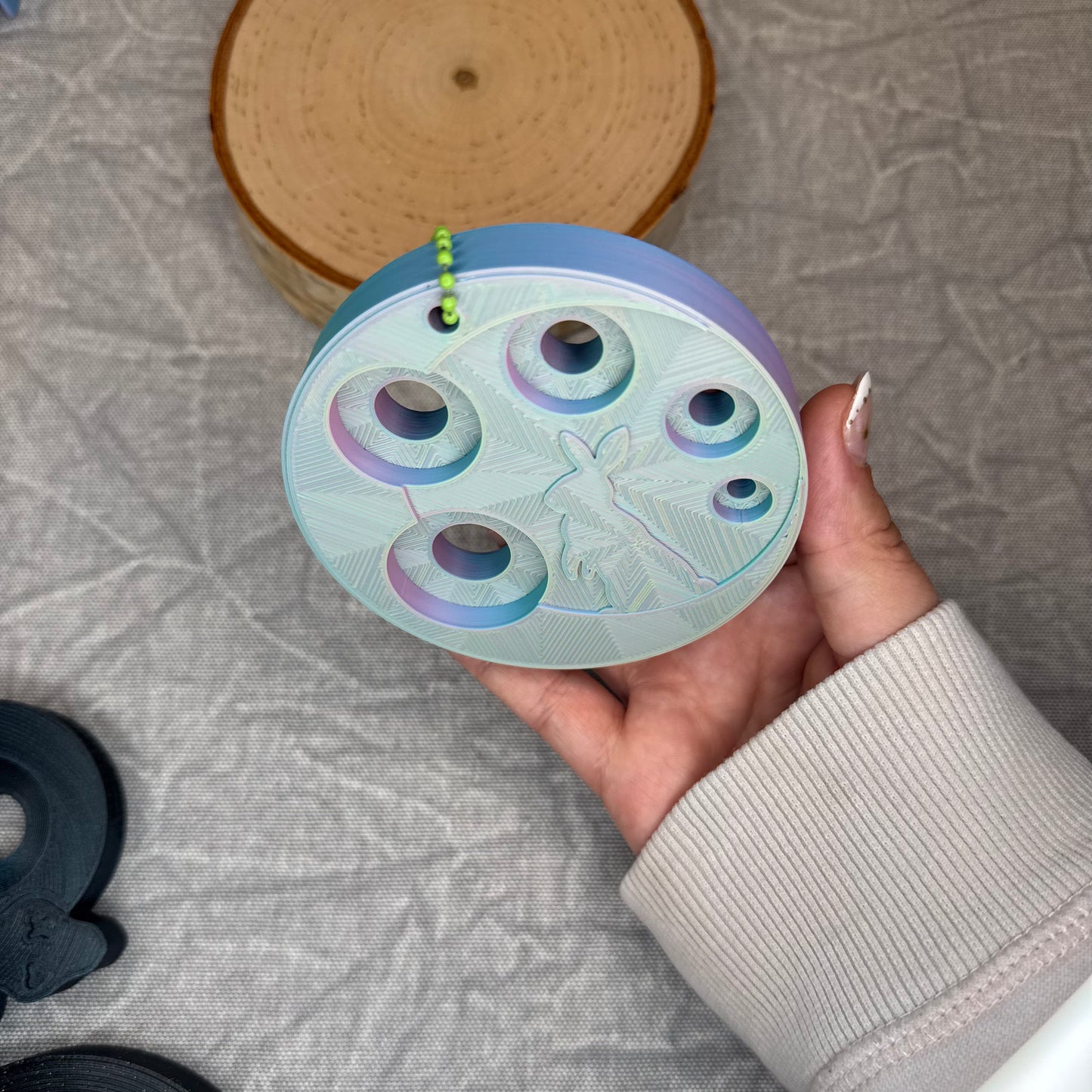 Safety Eye Tool | Bunny Moon Octagram | Fae