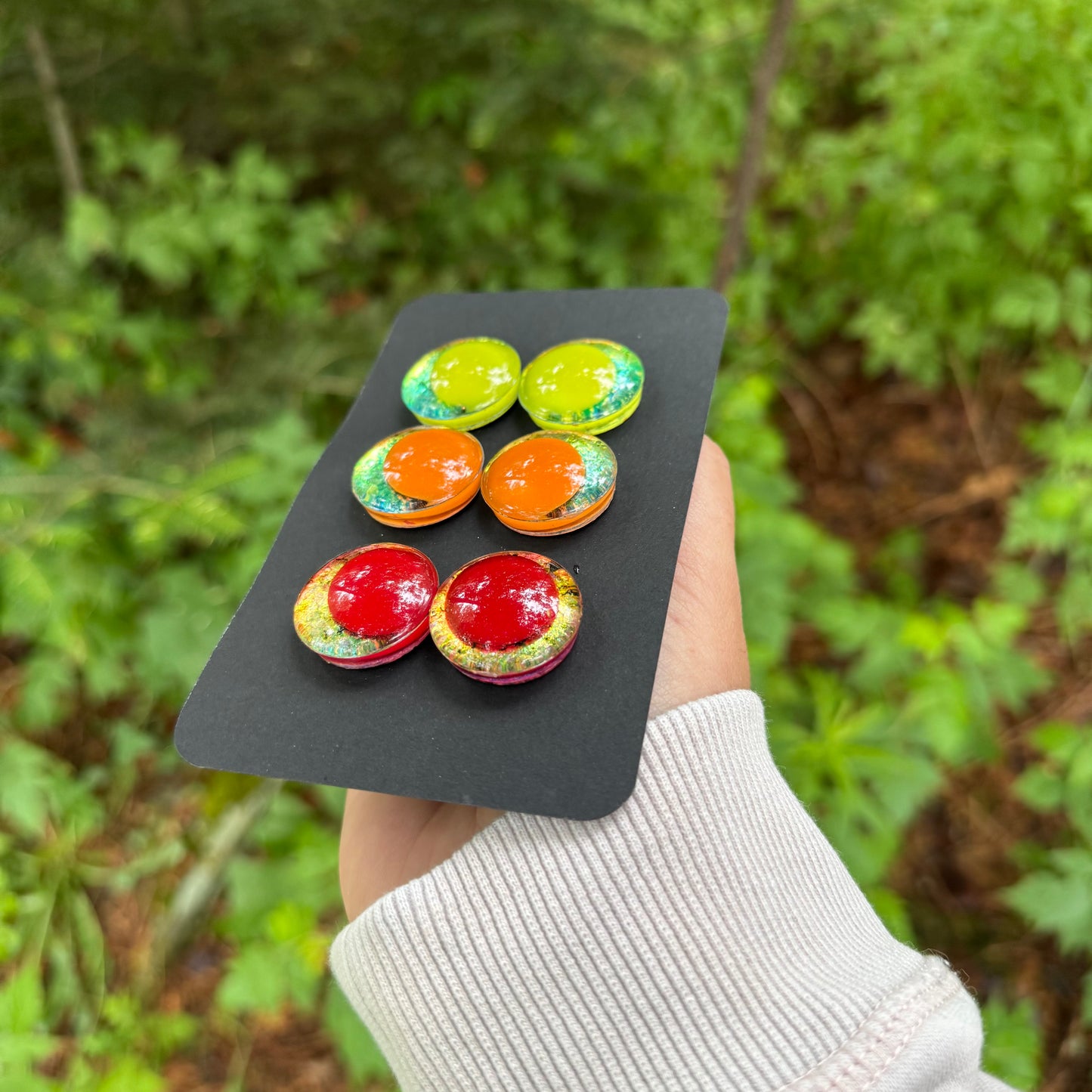 Hand Painted Kawaii Eyes | 25mm | Set 1