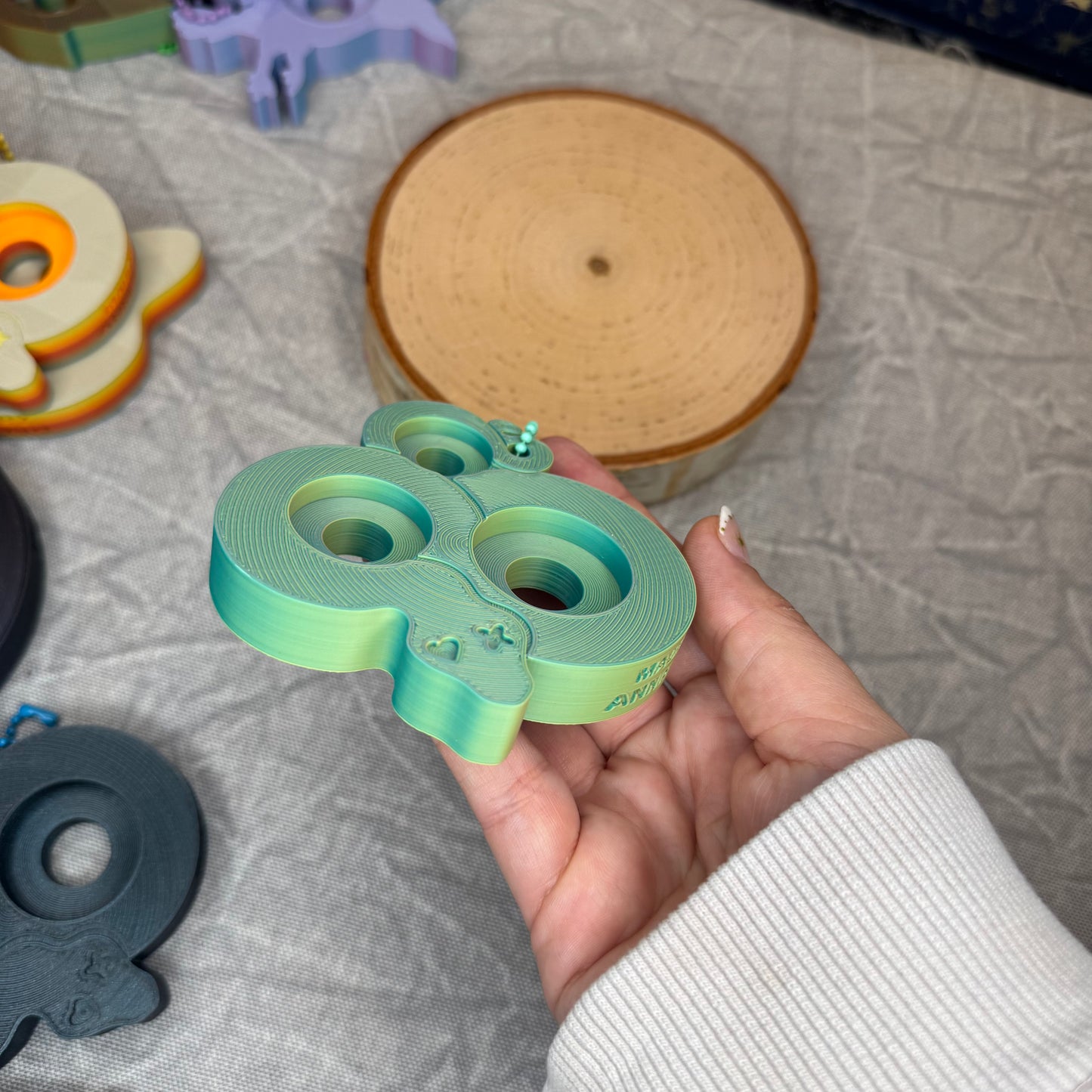 Safety Eye Tool | Snake | Moon Stone