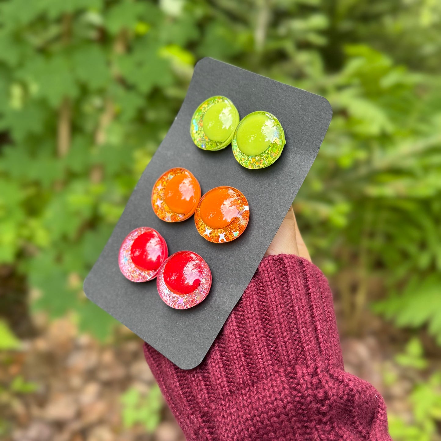 Hand Painted Kawaii Eyes | 25mm | Set 14