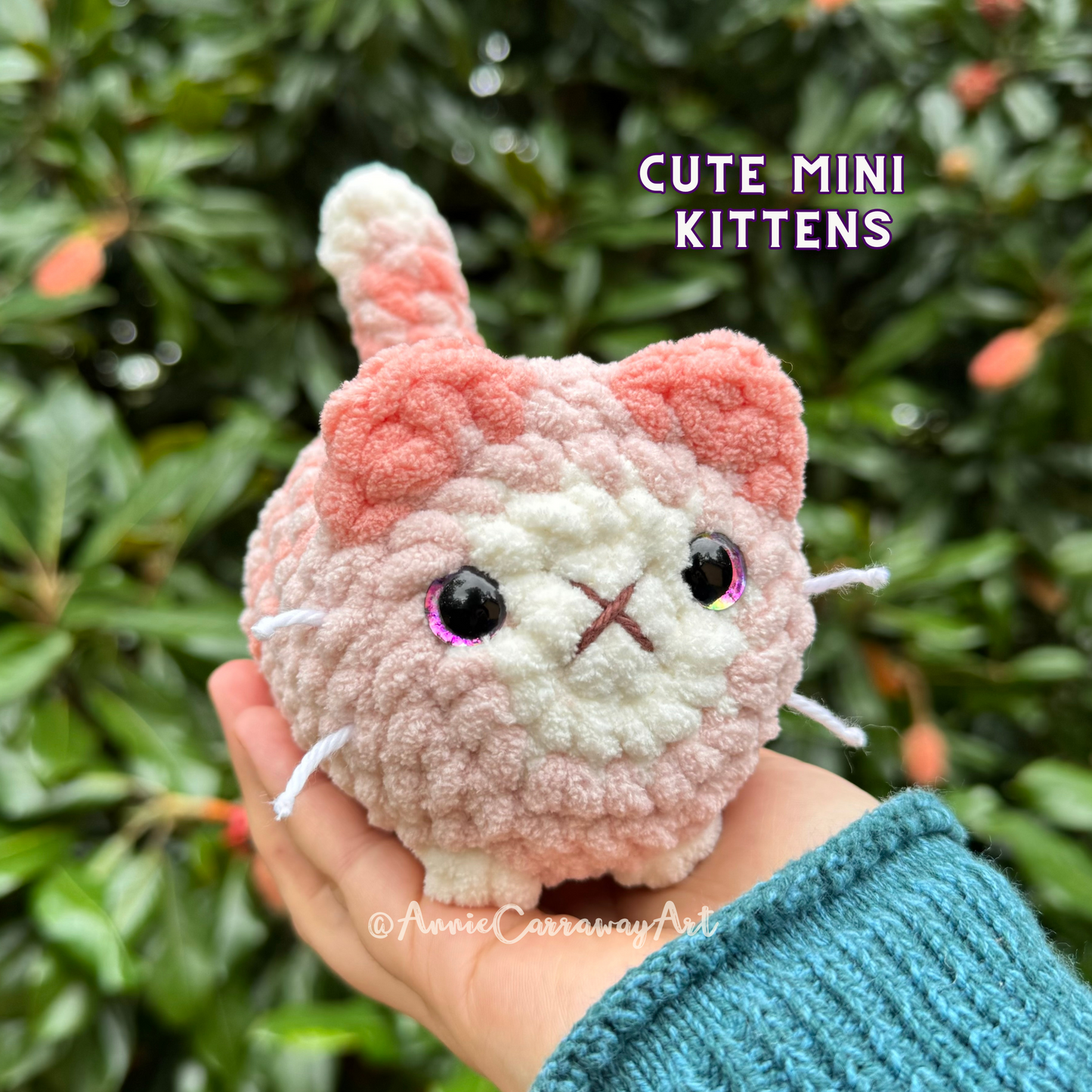 Cute Kitten Plushies Crochet Pattern