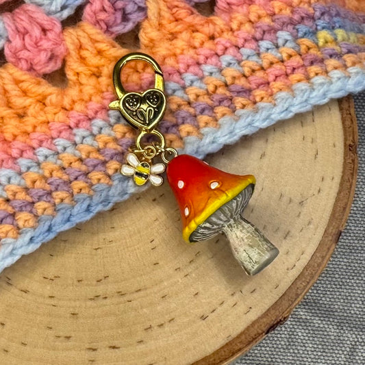 Mushroom Stitch Marker | 1 pack