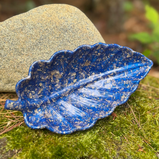 Lapis Feather Tray