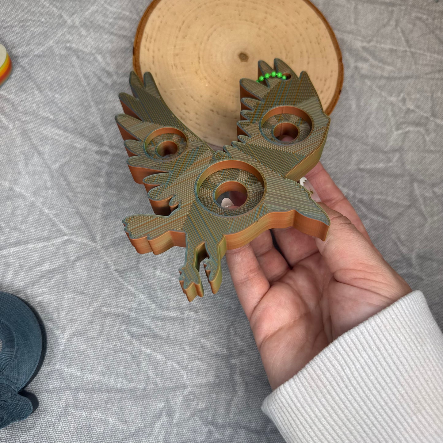 Safety Eye Tool | Raven | Malachite