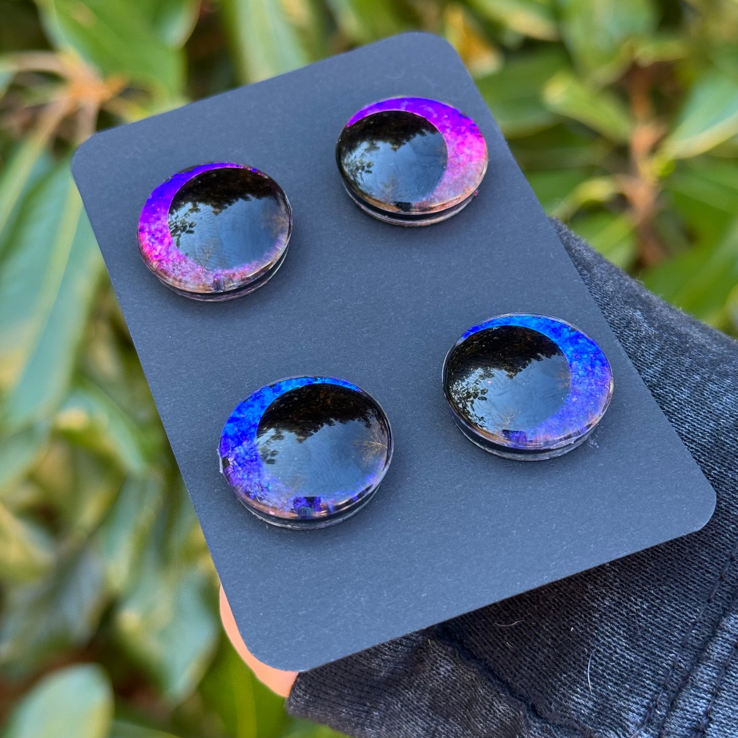 25 mm Hand Painted Kawaii Eyes | Heather + Nova | Set #3