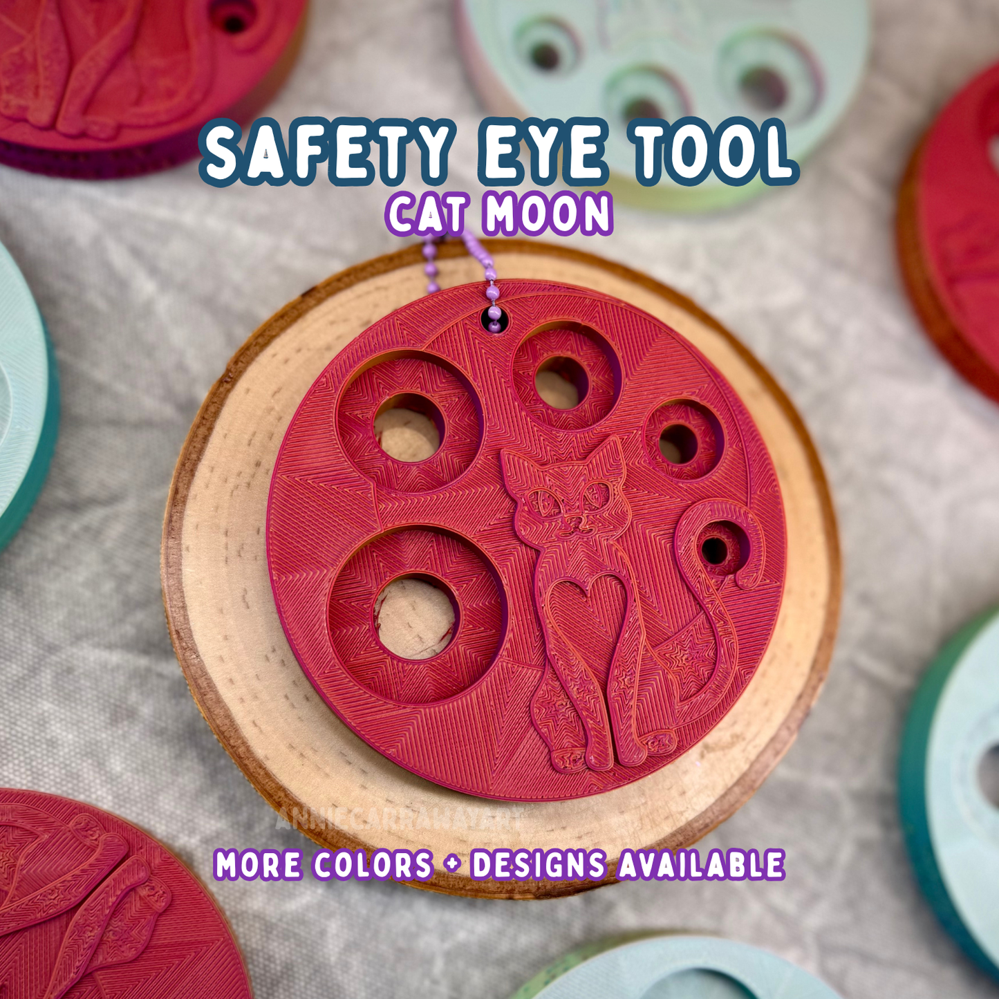 Safety Eye Tool | Cat Moon