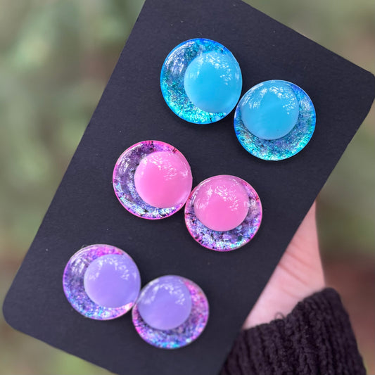 Hand Painted Kawaii Eyes | 25mm | Set 5