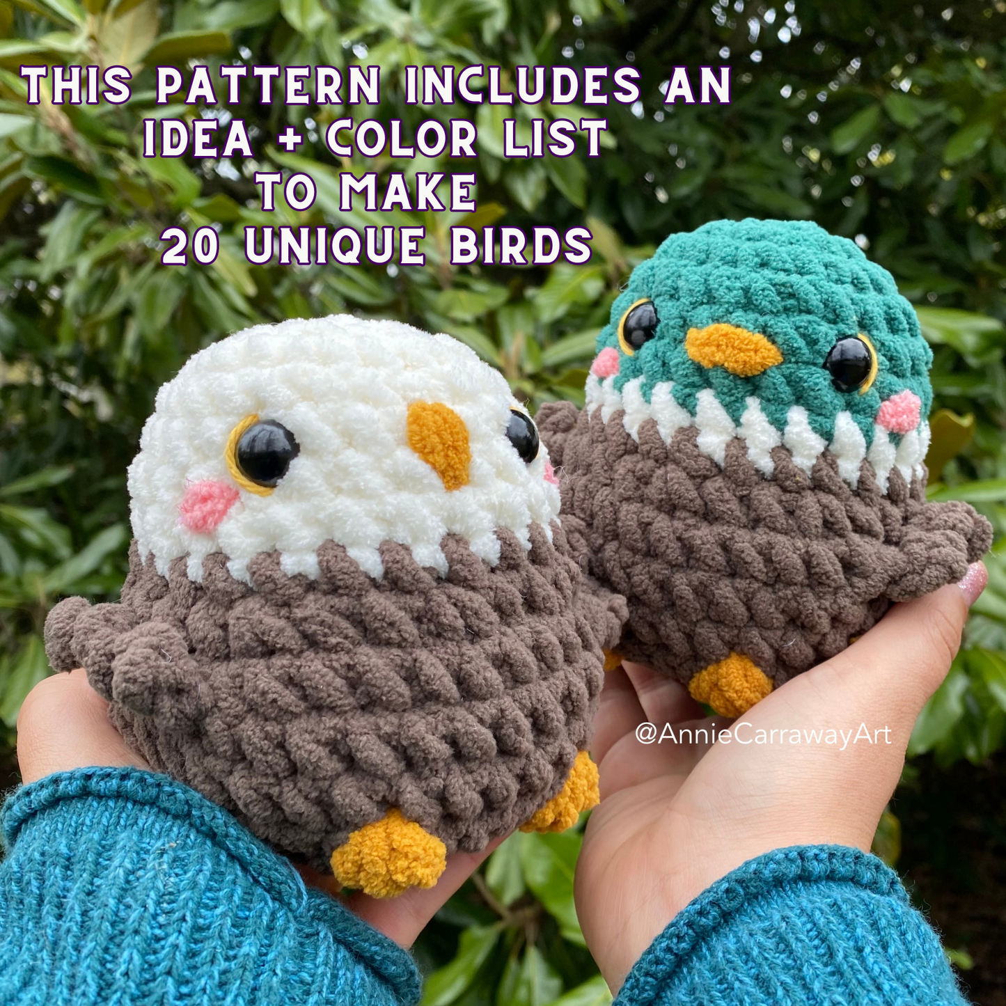 Birdie Friends Crochet Pattern