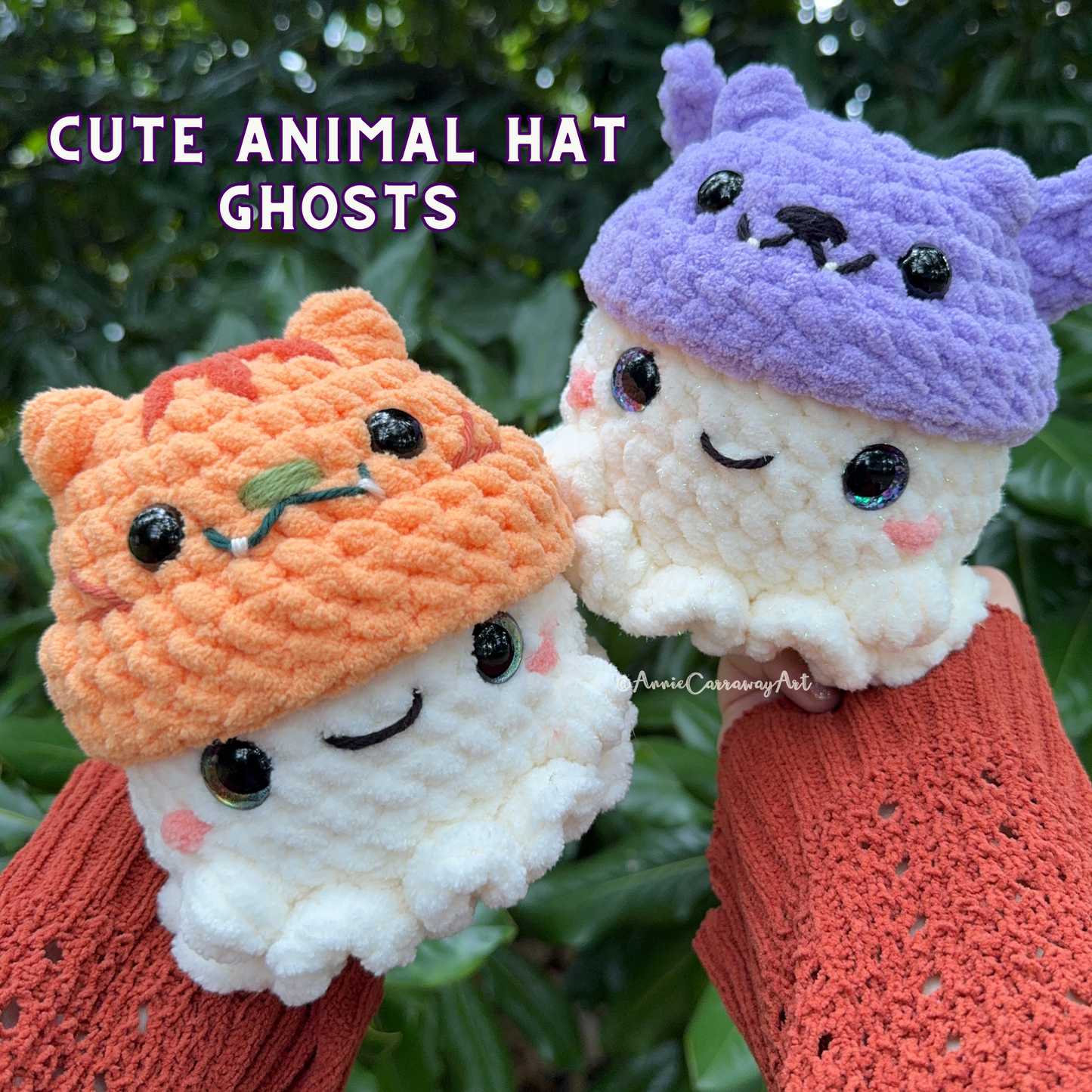 Autumn Ghost Plushies Crochet Pattern