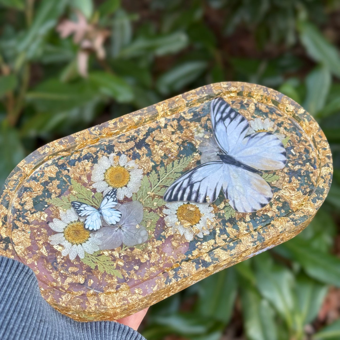 Sunshine Butterfly Trinket Tray