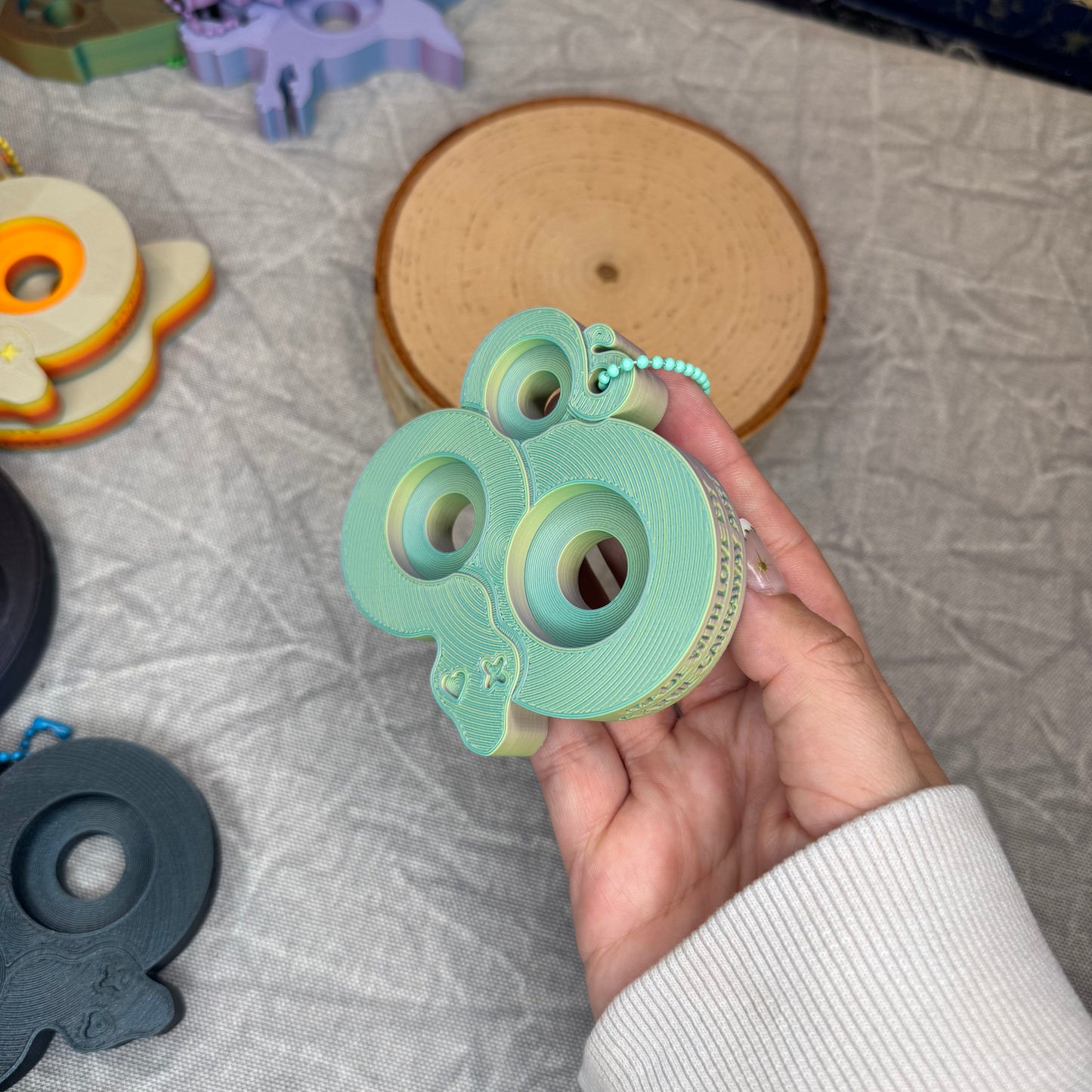 Safety Eye Tool | Snake | Moon Stone