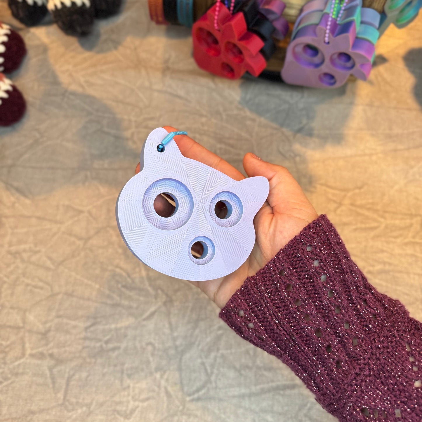Safety Eye Tool | Kitty Cat | Lilac