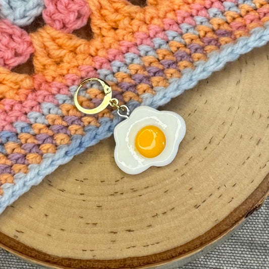 Sunny Side Up Egg Stitch Marker | 1 pack