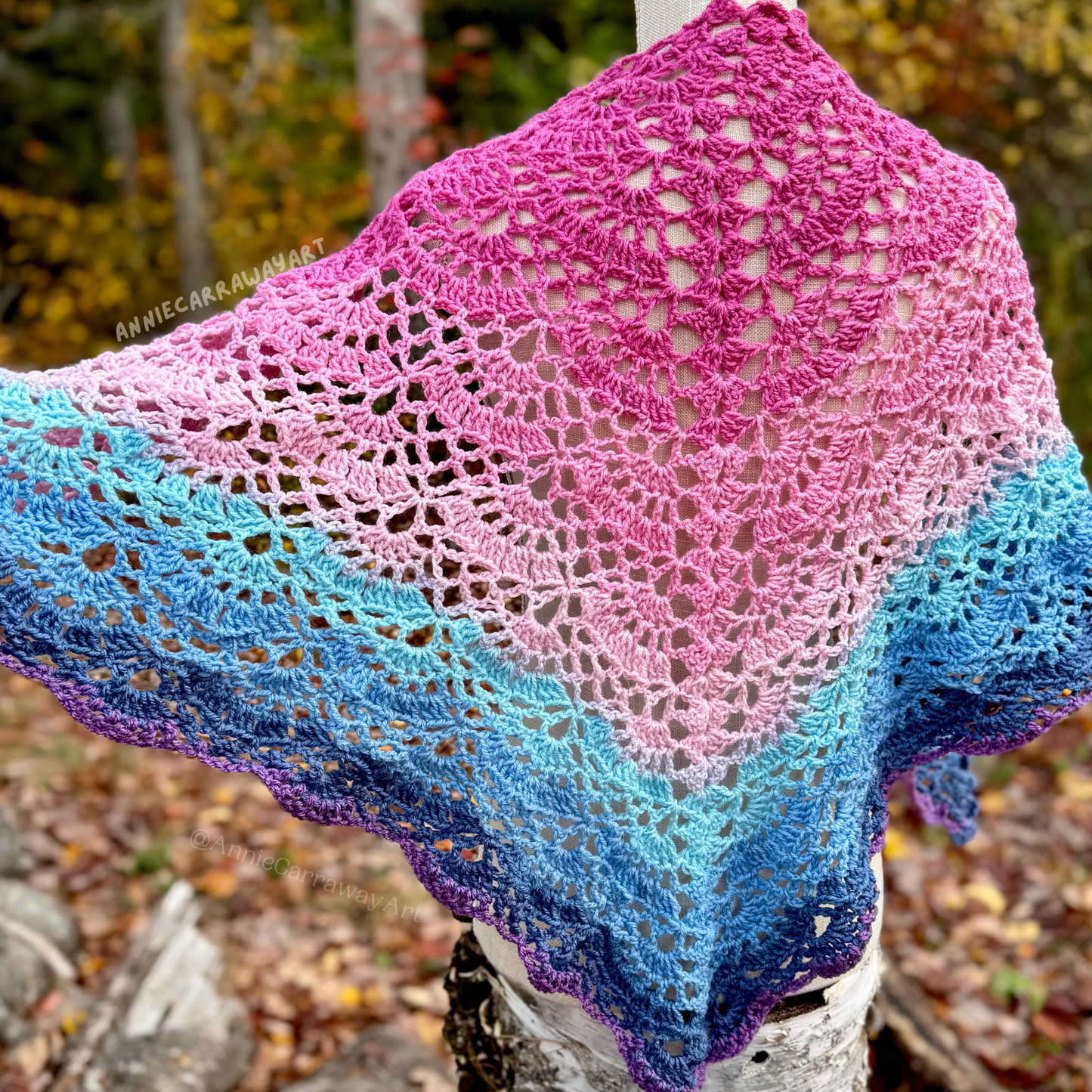 Shortcake Shawl Crochet Pattern | Digital Download