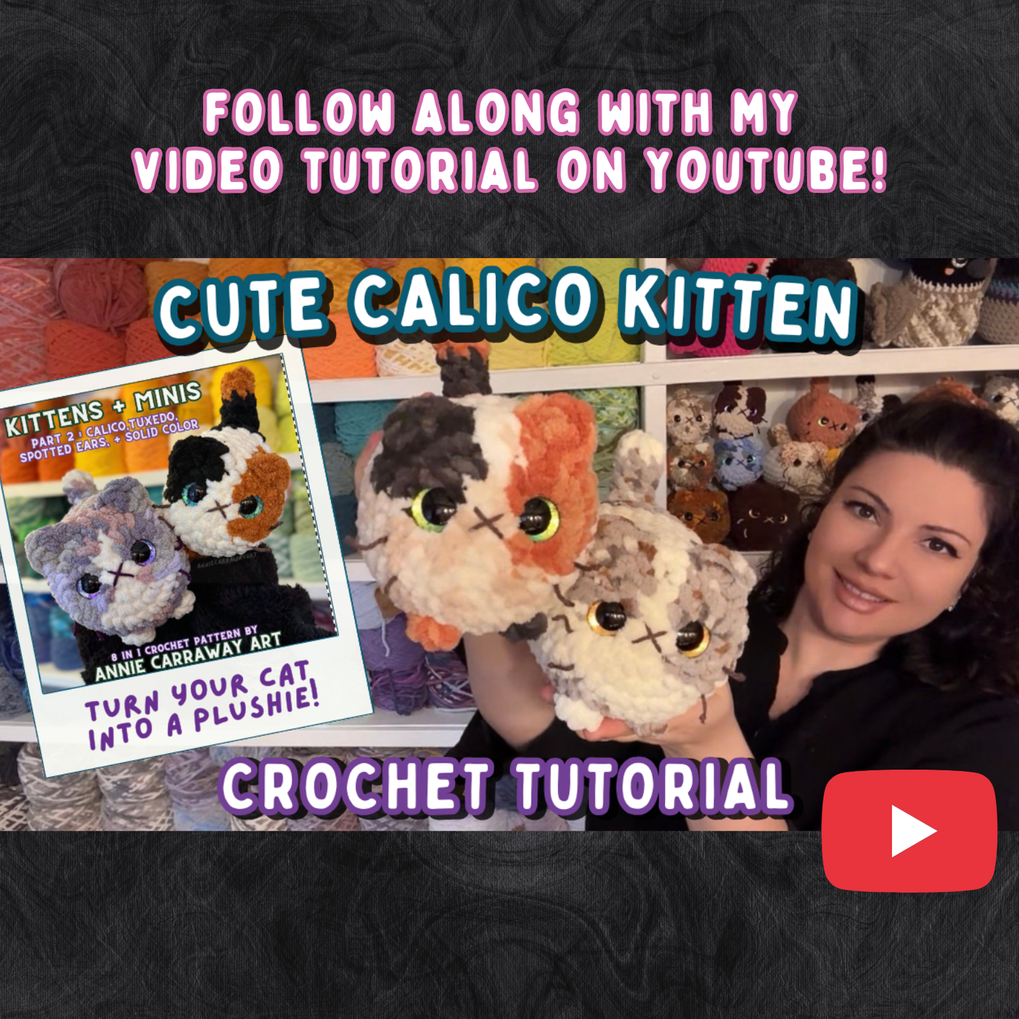 Cute Kittens : Part Two | Crochet Pattern | Digital Download