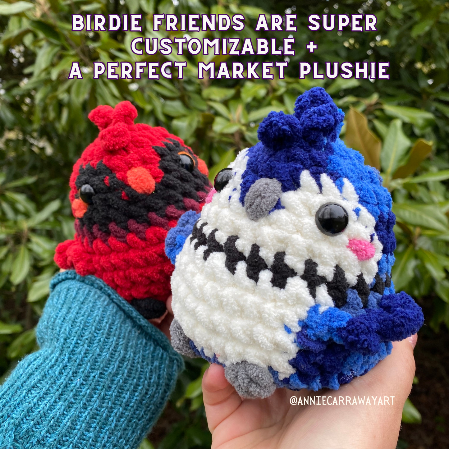 Birdie Friends Crochet Pattern