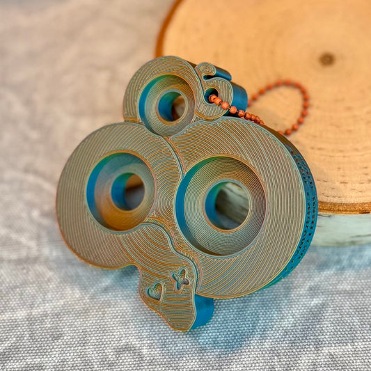 Safety Eye Tool | Snake | Malachite