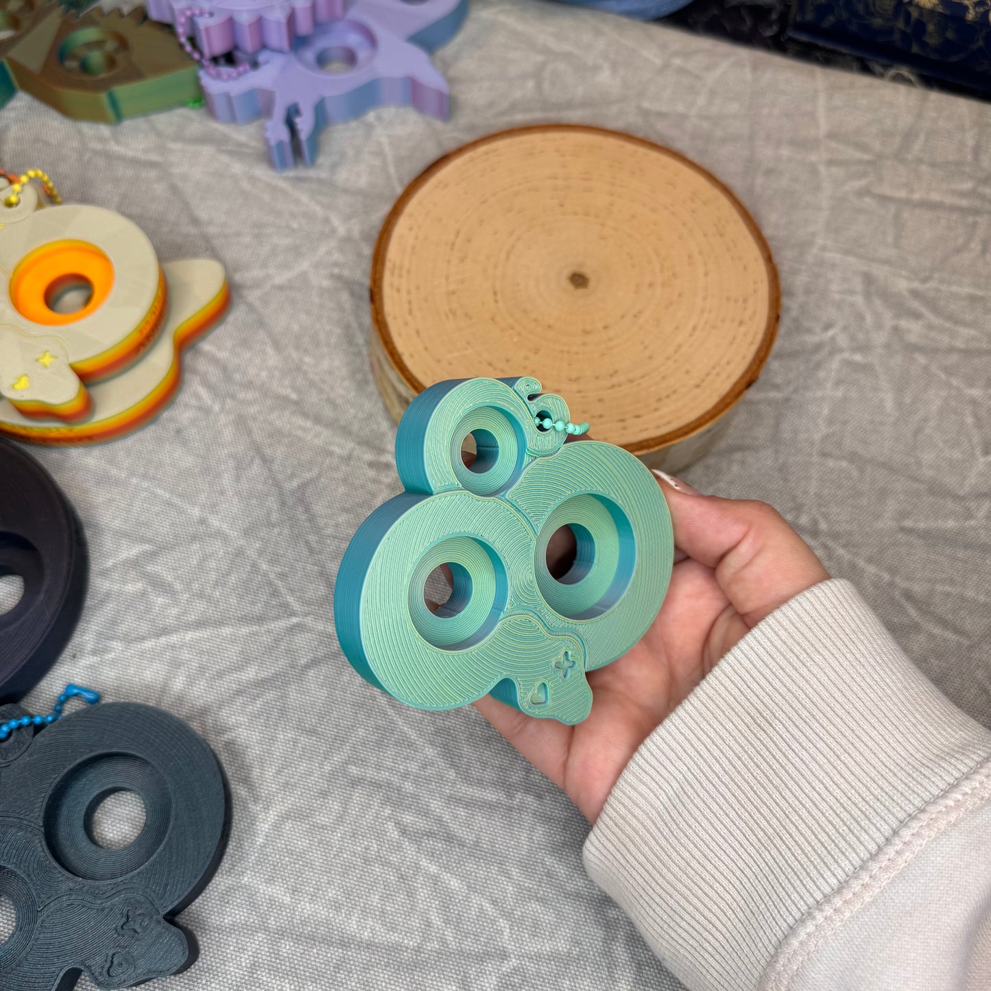 Safety Eye Tool | Snake | Moon Stone